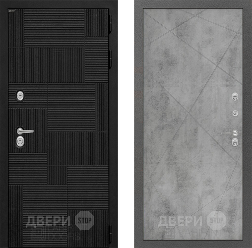 Входная металлическая Дверь Лабиринт (LABIRINT) Pazl 24 Бетон светлый в Наро-Фоминске