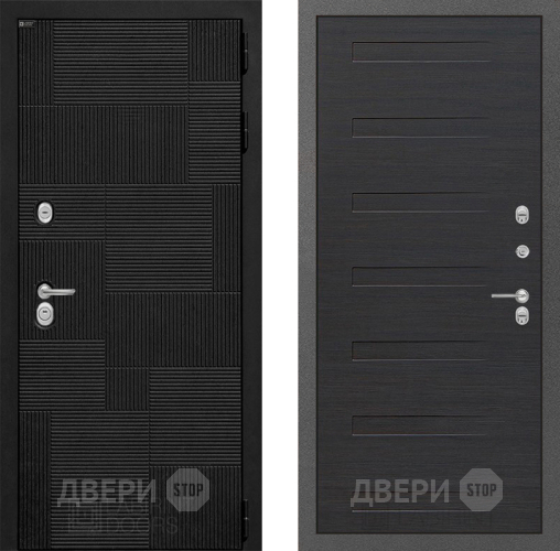 Входная металлическая Дверь Лабиринт (LABIRINT) Pazl 14 Эковенге поперечный в Наро-Фоминске