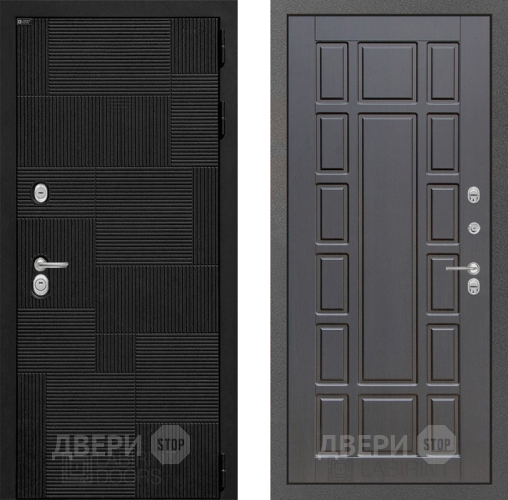 Входная металлическая Дверь Лабиринт (LABIRINT) Pazl 12 Венге в Наро-Фоминске