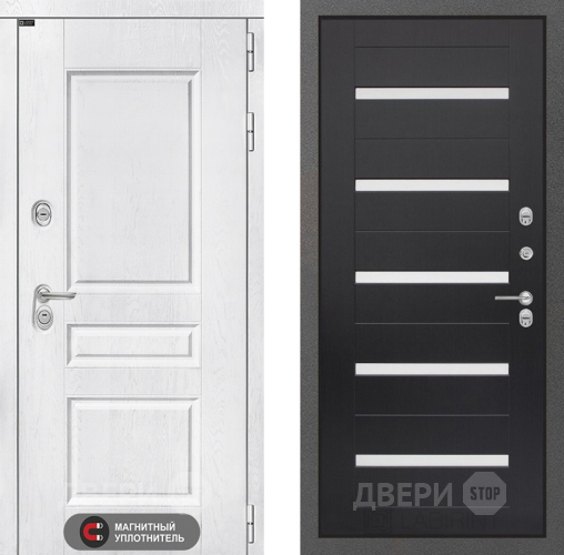 Входная металлическая Дверь Лабиринт (LABIRINT) Versal 01 Венге в Наро-Фоминске