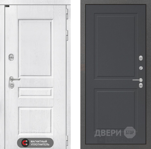 Дверь Лабиринт (LABIRINT) Versal 11 Графит софт в Наро-Фоминске