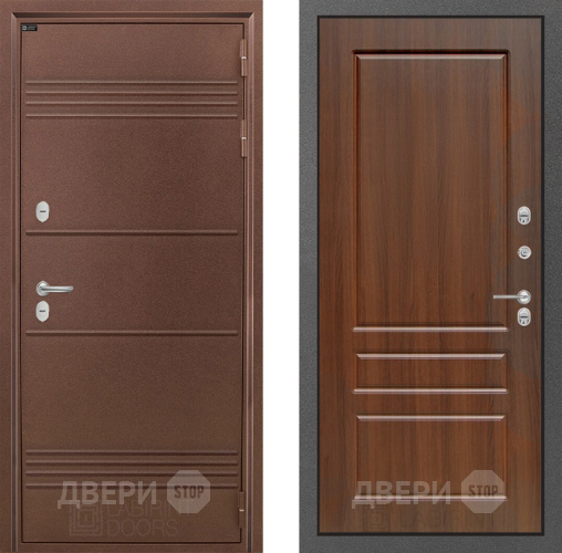 Дверь Лабиринт (LABIRINT) Термо Лайт 03 Орех бренди в Наро-Фоминске