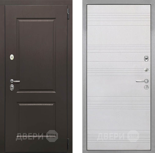 Входная металлическая Дверь Интекрон (INTECRON) Кампо ФЛ-316 Белый ясень в Наро-Фоминске