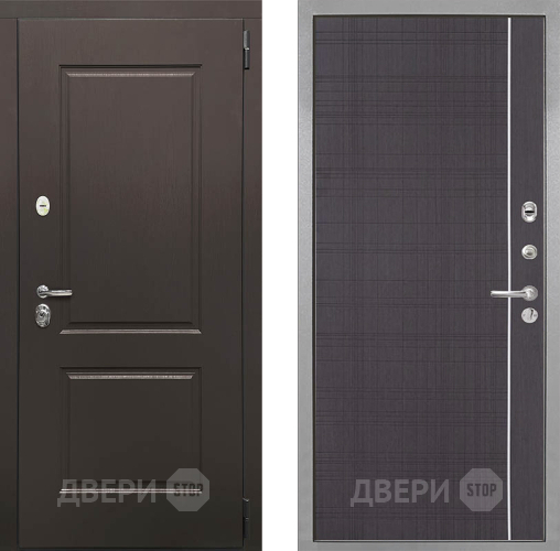Входная металлическая Дверь Интекрон (INTECRON) Кампо В-07 с молдингом Венге в Наро-Фоминске