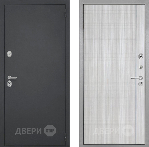 Входная металлическая Дверь Интекрон (INTECRON) Гектор В-07 с молдингом Сандал белый в Наро-Фоминске