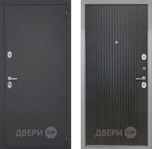 Входная металлическая Дверь Интекрон (INTECRON) Гектор ФЛ-295 Лофт черный в Наро-Фоминске