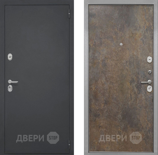 Входная металлическая Дверь Интекрон (INTECRON) Гектор Гладкая Гранж в Наро-Фоминске