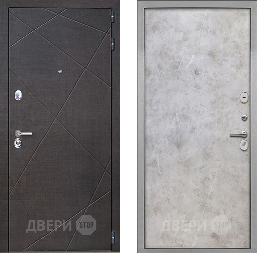 Входная металлическая Дверь Интекрон (INTECRON) Сенатор Лучи Гладкая Мрамор светлый в Наро-Фоминске