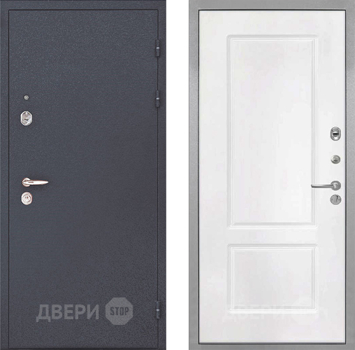 Входная металлическая Дверь Интекрон (INTECRON) Колизей КВ-2 Белый матовый в Наро-Фоминске