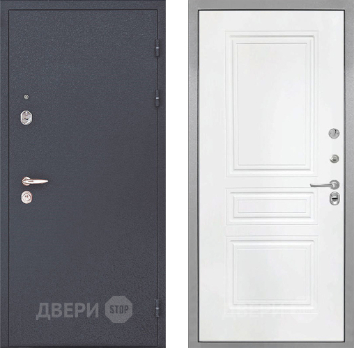 Входная металлическая Дверь Интекрон (INTECRON) Колизей ФЛ-243 Белый матовый в Наро-Фоминске