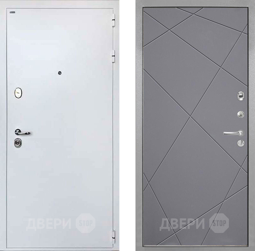 Входная металлическая Дверь Интекрон (INTECRON) Колизей White Лучи-М Графит софт в Наро-Фоминске
