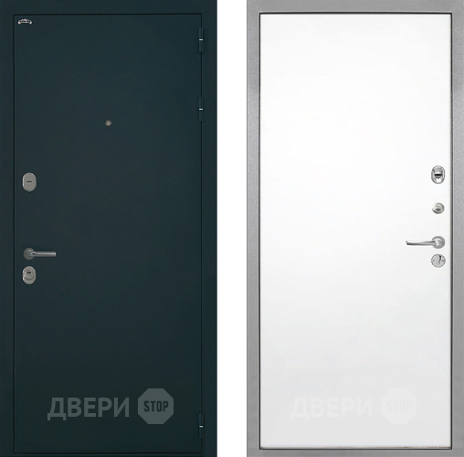 Входная металлическая Дверь Интекрон (INTECRON) Греция Гладкая Силк Сноу в Наро-Фоминске