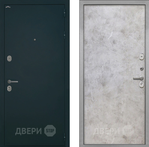 Входная металлическая Дверь Интекрон (INTECRON) Греция Гладкая Мрамор светлый в Наро-Фоминске