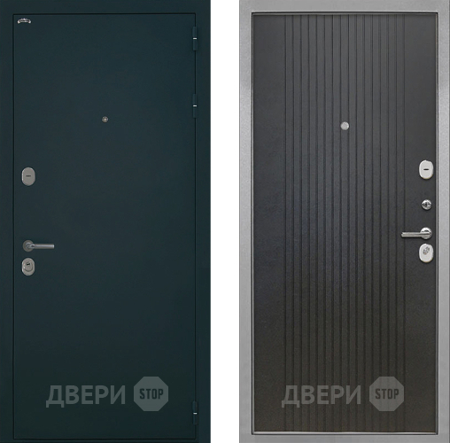 Входная металлическая Дверь Интекрон (INTECRON) Греция ФЛ-295 Лофт черный в Наро-Фоминске