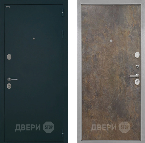 Входная металлическая Дверь Интекрон (INTECRON) Греция Гладкая Гранж в Наро-Фоминске