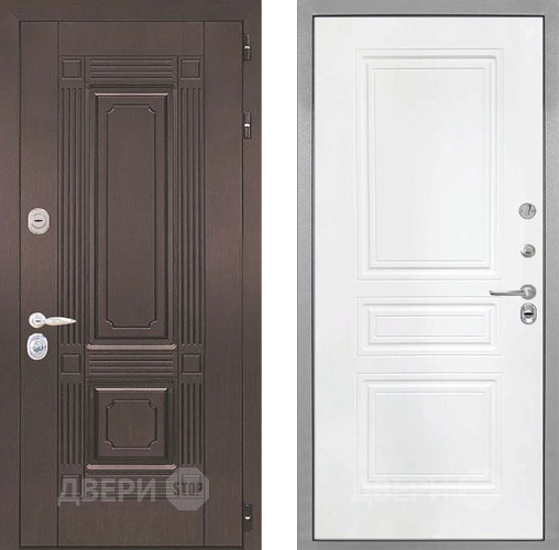 Входная металлическая Дверь Интекрон (INTECRON) Италия ФЛ-243 Белый матовый в Наро-Фоминске
