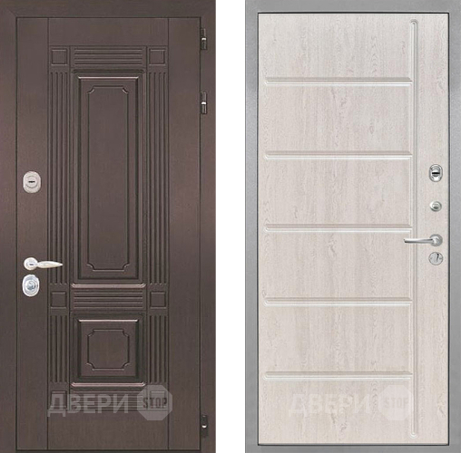 Входная металлическая Дверь Интекрон (INTECRON) Италия ФЛ-102 Сосна белая в Наро-Фоминске