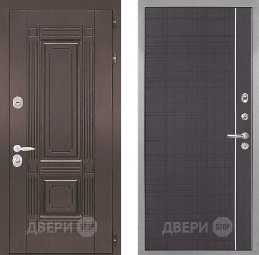 Входная металлическая Дверь Интекрон (INTECRON) Италия В-07 с молдингом Венге в Наро-Фоминске