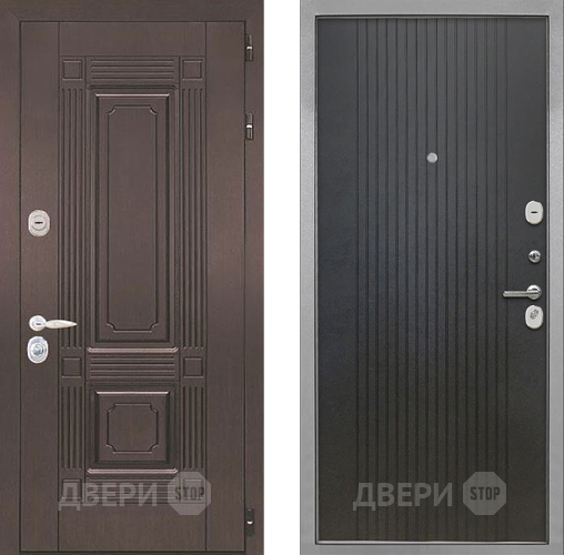 Входная металлическая Дверь Интекрон (INTECRON) Италия ФЛ-295 Лофт черный в Наро-Фоминске