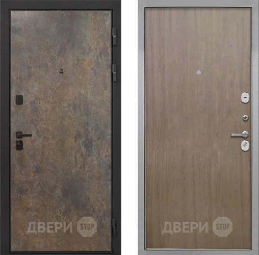 Дверь Интекрон (INTECRON) Профит Black Гранж Гладкая шпон Венге коричневый в Наро-Фоминске