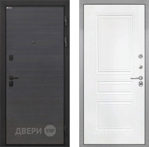 Дверь Интекрон (INTECRON) Профит Black Эковенге ФЛ-243 Белый матовый в Наро-Фоминске