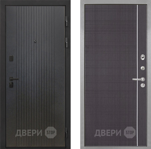 Входная металлическая Дверь Интекрон (INTECRON) Профит Black ФЛ-295 В-07 с молдингом Венге в Наро-Фоминске