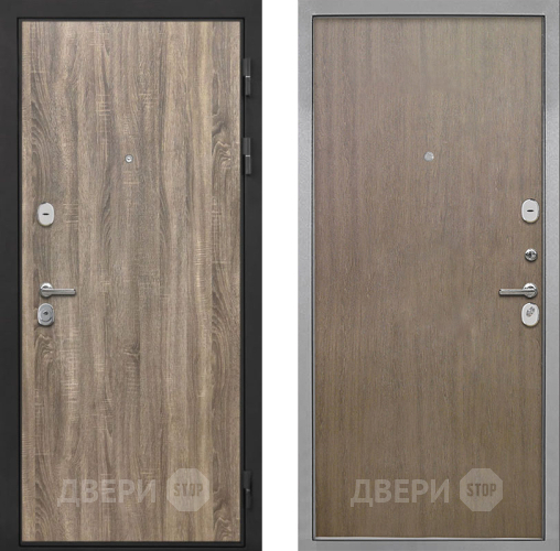 Дверь Интекрон (INTECRON) Гектор Дуб Турин Гладкая шпон Венге коричневый в Наро-Фоминске