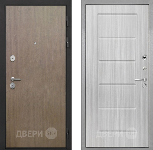 Входная металлическая Дверь Интекрон (INTECRON) Гектор Венге Коричневый ФЛ-39 Сандал белый в Наро-Фоминске