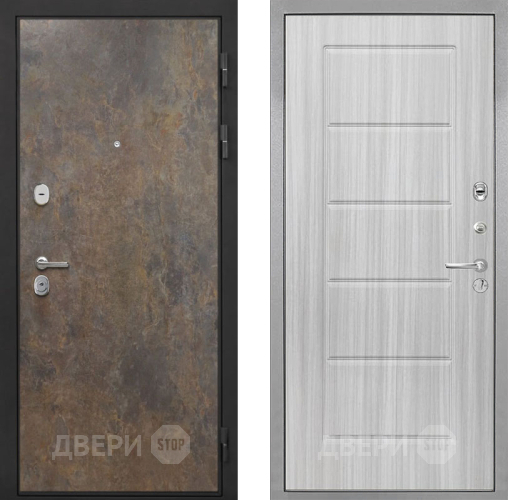 Входная металлическая Дверь Интекрон (INTECRON) Гектор Гранж ФЛ-39 Сандал белый в Наро-Фоминске