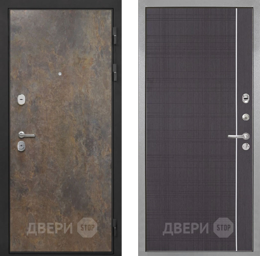 Входная металлическая Дверь Интекрон (INTECRON) Гектор Гранж В-07 с молдингом Венге в Наро-Фоминске