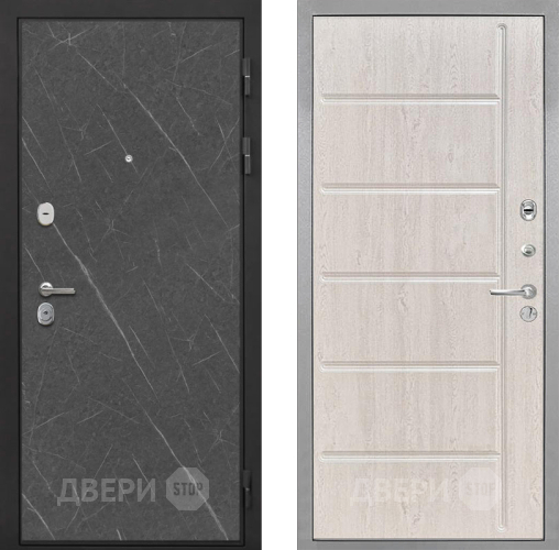 Входная металлическая Дверь Интекрон (INTECRON) Гектор Гранит Лава Оникс ФЛ-102 Сосна белая в Наро-Фоминске