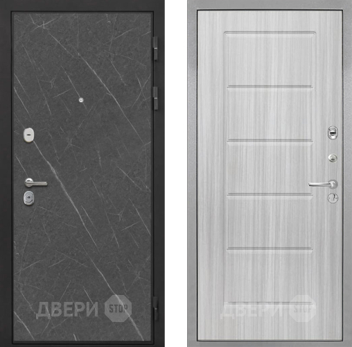 Входная металлическая Дверь Интекрон (INTECRON) Гектор Гранит Лава Оникс ФЛ-39 Сандал белый в Наро-Фоминске