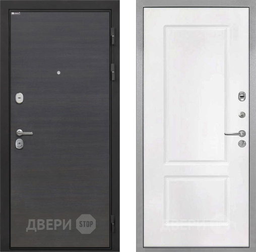Входная металлическая Дверь Интекрон (INTECRON) Гектор Эковенге КВ-2 Белый матовый в Наро-Фоминске