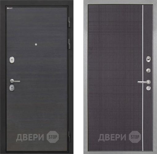 Входная металлическая Дверь Интекрон (INTECRON) Гектор Эковенге В-07 с молдингом Венге в Наро-Фоминске