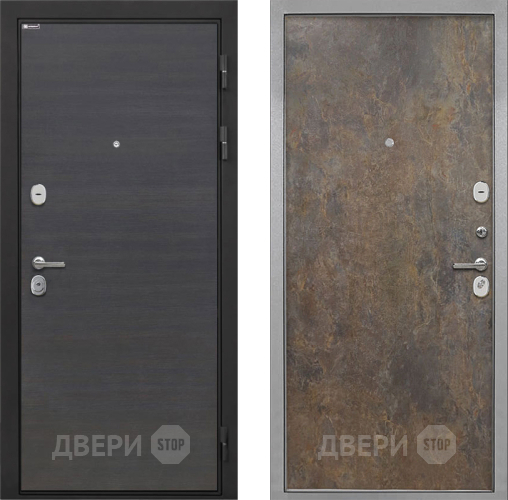 Входная металлическая Дверь Интекрон (INTECRON) Гектор Эковенге Гладкая Гранж в Наро-Фоминске