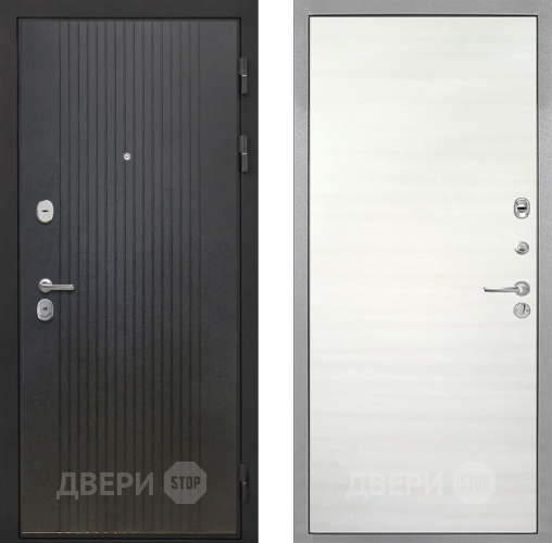 Входная металлическая Дверь Интекрон (INTECRON) Гектор ФЛ-295 Гладкая Дуб сильвер поперечный в Наро-Фоминске
