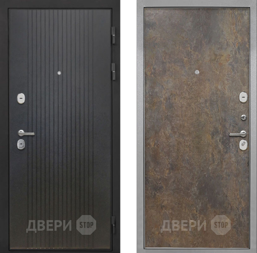 Входная металлическая Дверь Интекрон (INTECRON) Гектор ФЛ-295 Гладкая Гранж в Наро-Фоминске
