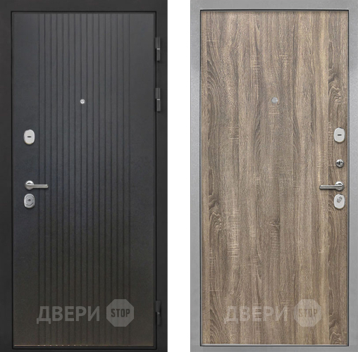 Входная металлическая Дверь Интекрон (INTECRON) Гектор ФЛ-295 Гладкая Дуб турин в Наро-Фоминске