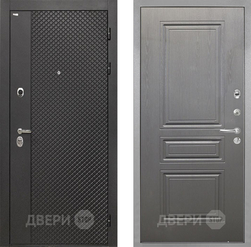 Дверь Интекрон (INTECRON) Олимпия Black 4К ФЛ-243 Графит вуд дуб в Наро-Фоминске