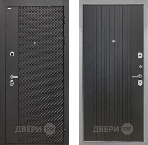 Дверь Интекрон (INTECRON) Олимпия Black 4К ФЛ-295 Лофт черный в Наро-Фоминске