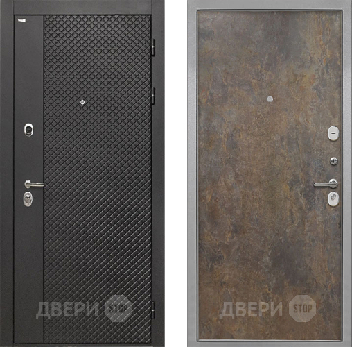 Дверь Интекрон (INTECRON) Олимпия Black 4К Гладкая Гранж в Наро-Фоминске