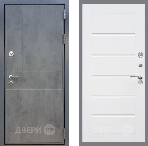 Дверь Рекс (REX) ФЛ-290 Сити Белый ясень в Наро-Фоминске