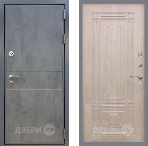 Входная металлическая Дверь Рекс (REX) ФЛ-290 FL-2 Беленый дуб в Наро-Фоминске