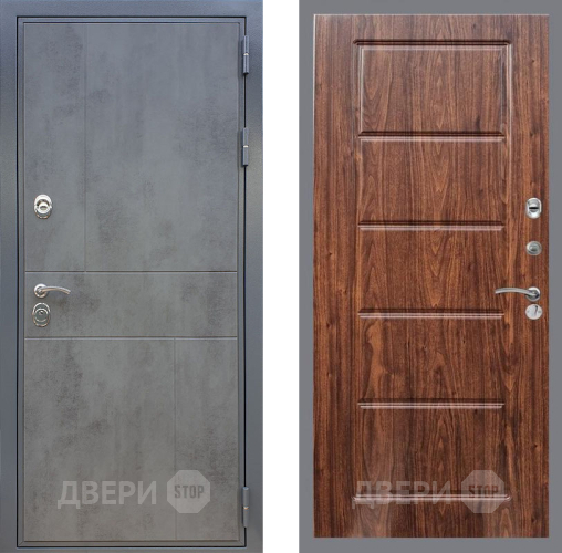 Дверь Рекс (REX) ФЛ-290 FL-39 орех тисненый в Наро-Фоминске