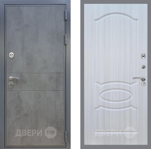 Входная металлическая Дверь Рекс (REX) ФЛ-290 FL-128 Сандал белый в Наро-Фоминске