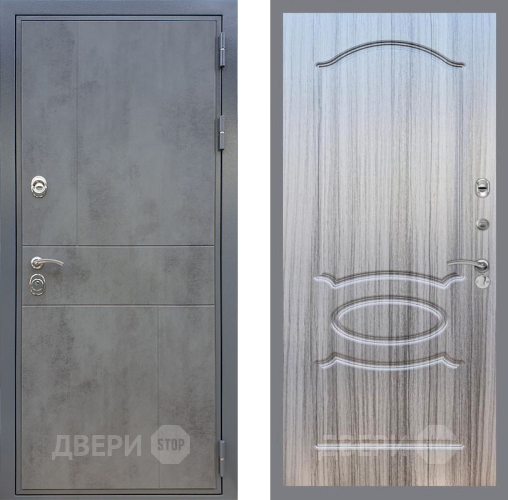 Входная металлическая Дверь Рекс (REX) ФЛ-290 FL-128 Сандал грей в Наро-Фоминске