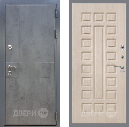 Входная металлическая Дверь Рекс (REX) ФЛ-290 FL-183 Беленый дуб в Наро-Фоминске