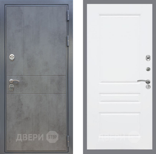 Входная металлическая Дверь Рекс (REX) ФЛ-290 FL-243 Силк Сноу в Наро-Фоминске