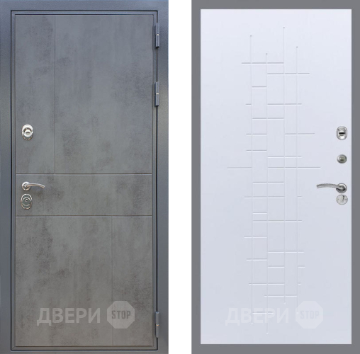 Входная металлическая Дверь Рекс (REX) ФЛ-290 FL-289 Белый ясень в Наро-Фоминске