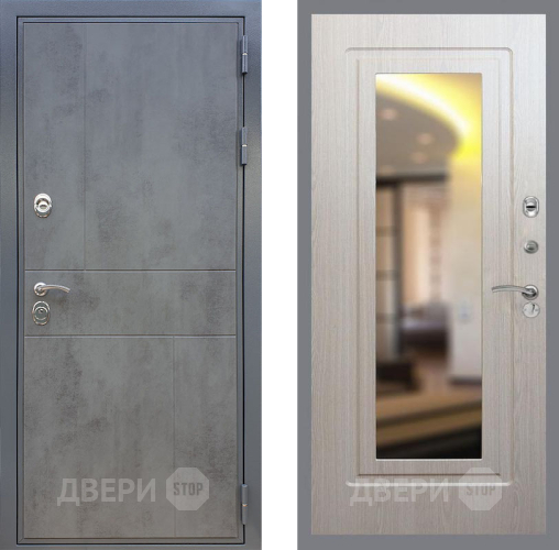 Дверь Рекс (REX) ФЛ-290 FLZ-120 Беленый дуб в Наро-Фоминске